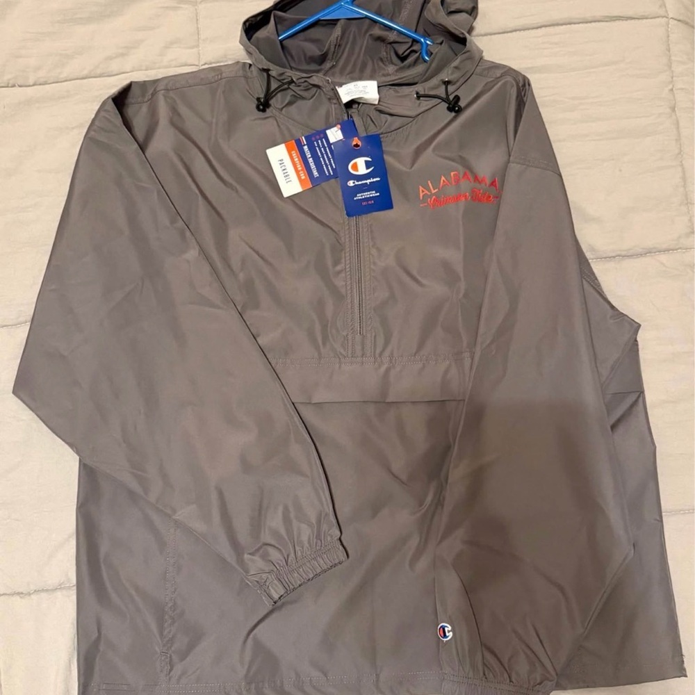 Champion Gray Alabama Hooded Pullover